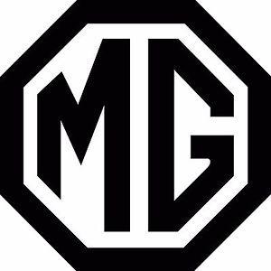 Mg Logo - MG Logo Vinyl Cut Sticker Decals 100x100mm - MGB MGBGT MGV8 MG ZR MG ...