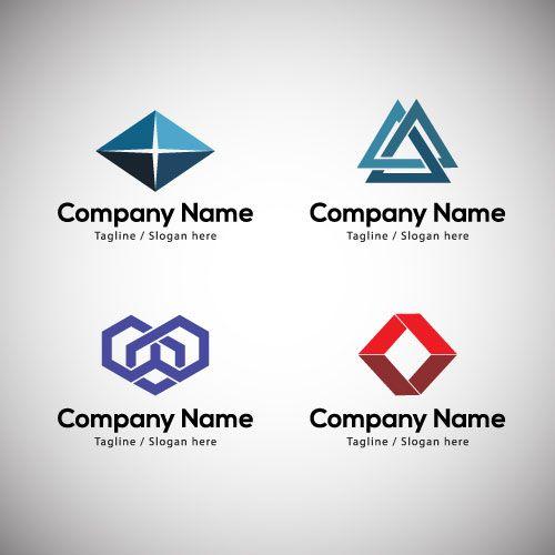Triangle Shape Logo - Triangle shape logo vector designs - Freevectorpro