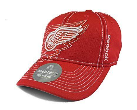 Small Red Wings Logo - Amazon.com : Detroit Red Wings Reebok Red Draft Cap Fitted Hat ...