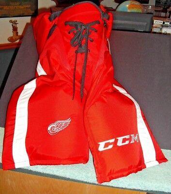 Small Red Wings Logo - BRAND NEW CCM Hp 45X Hockey Pants With Detroit Red Wings Logo Size ...