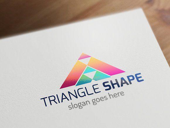 Triangle Shape Logo - Triangle Shape logo ~ Logo Templates ~ Creative Market