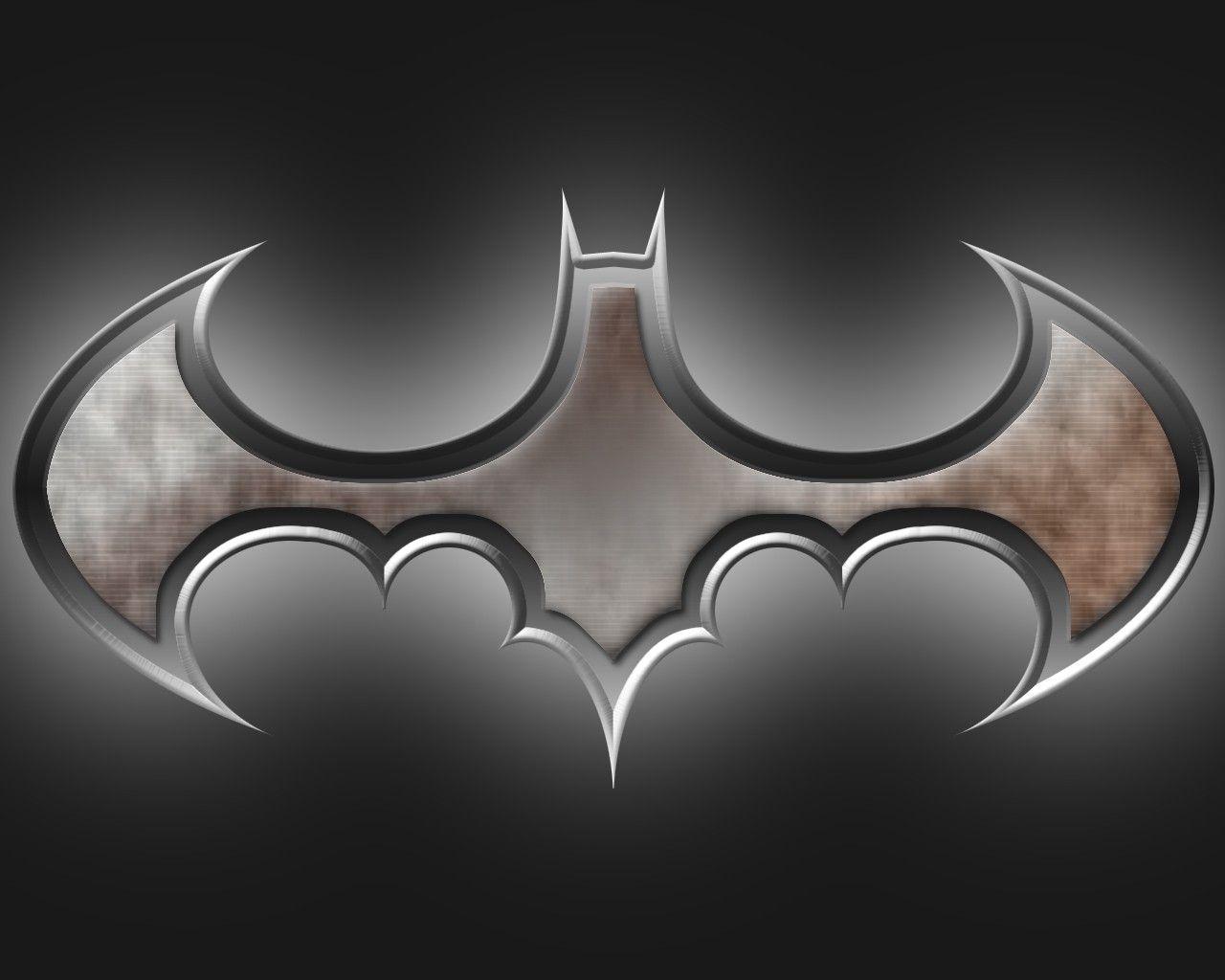 Silver Batman Logo - Image - Batman logo wallpaper 06.jpg | Idea Wiki | FANDOM powered by ...