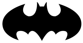 Silver Batman Logo - Amazon.com: Batman Logo Decal Sticker, White, Black, or Silver, H ...