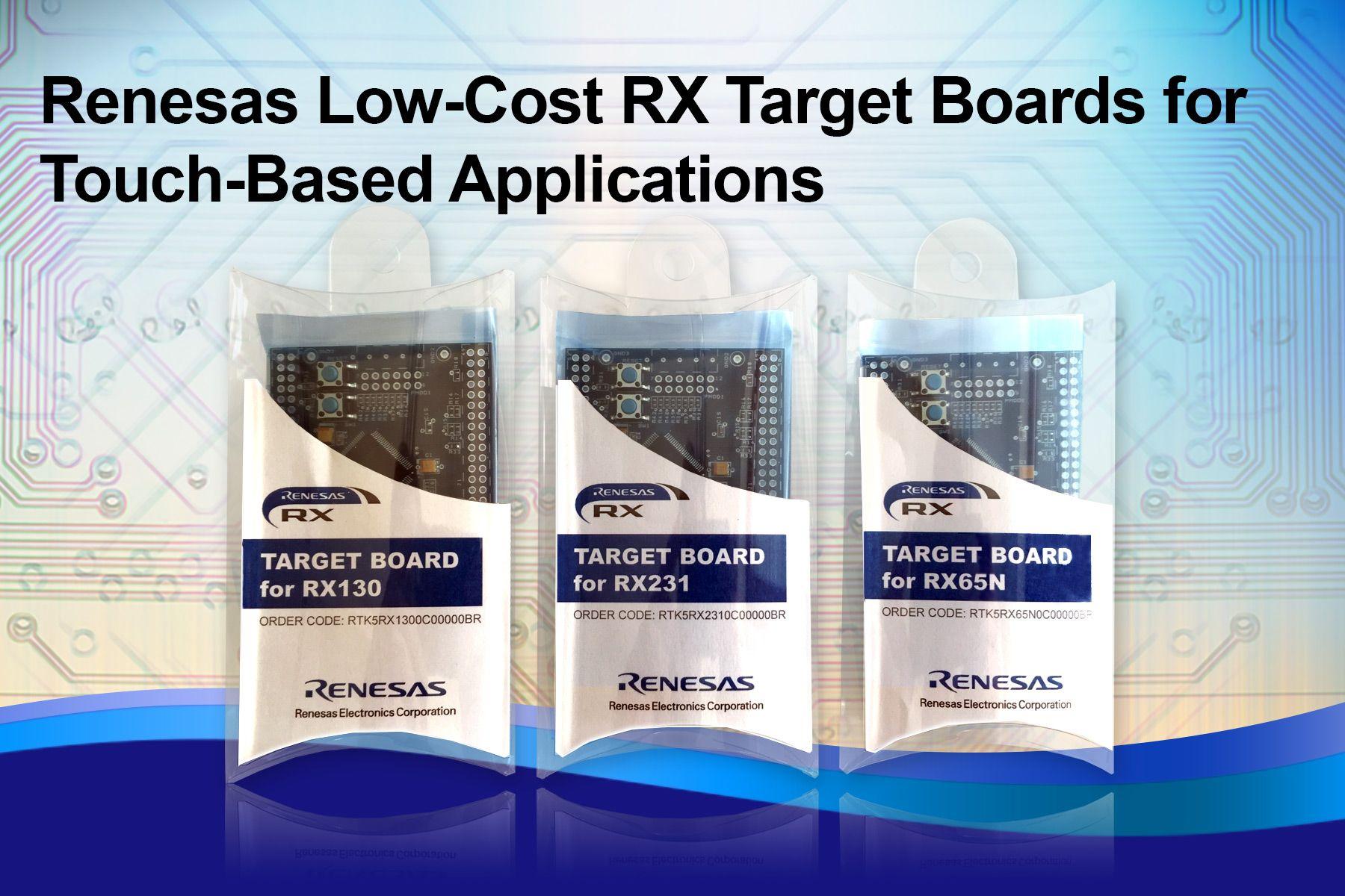 Renesas Electronics Corporation Logo - Renesas Electronics Introduces Low Cost Target Boards To Support