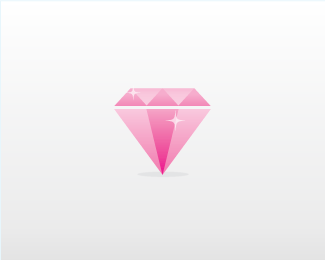 Pink Diamond Logo - Pink #Diamond Vector Icon no 99 uploaded by vectors Use it To Create ...