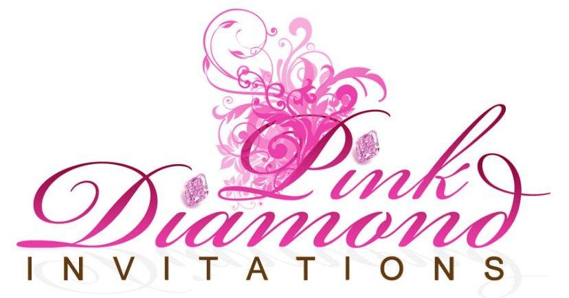 Pink Diamond Logo - Pink Diamond Invitations and Wedding Correspondence