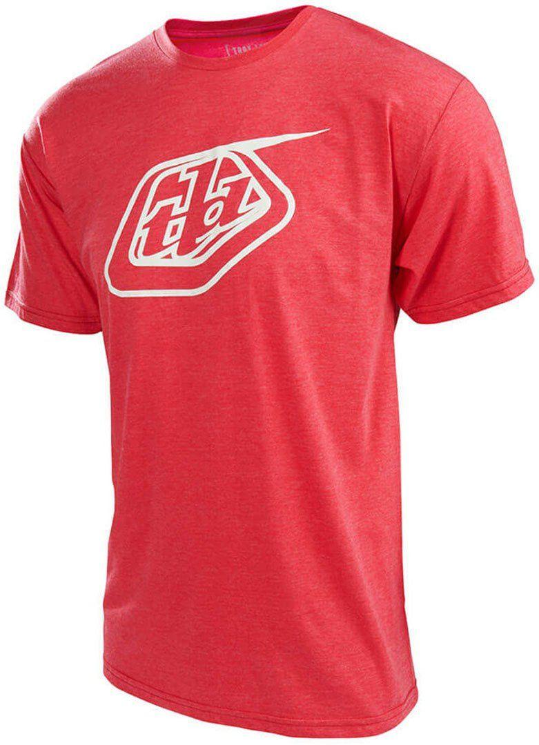 Red Troy Logo - Troy Lee Designs Logo T-shirt Red Casual Clothing Shirts Unisex ...