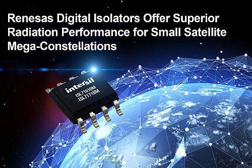 Renesas Electronics Corporation Logo - Renesas Electronics launches digital isolators small satellites