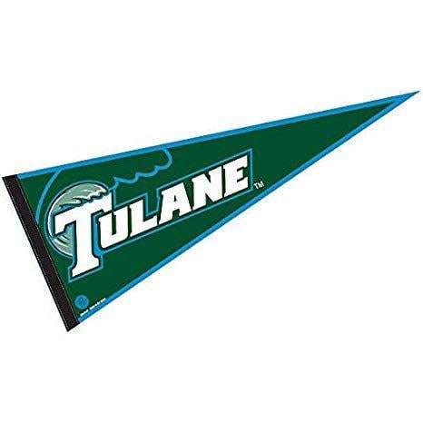 Pennant Green Corporate Logo - Amazon.com : College Flags and Banners Co. Tulane University Pennant ...