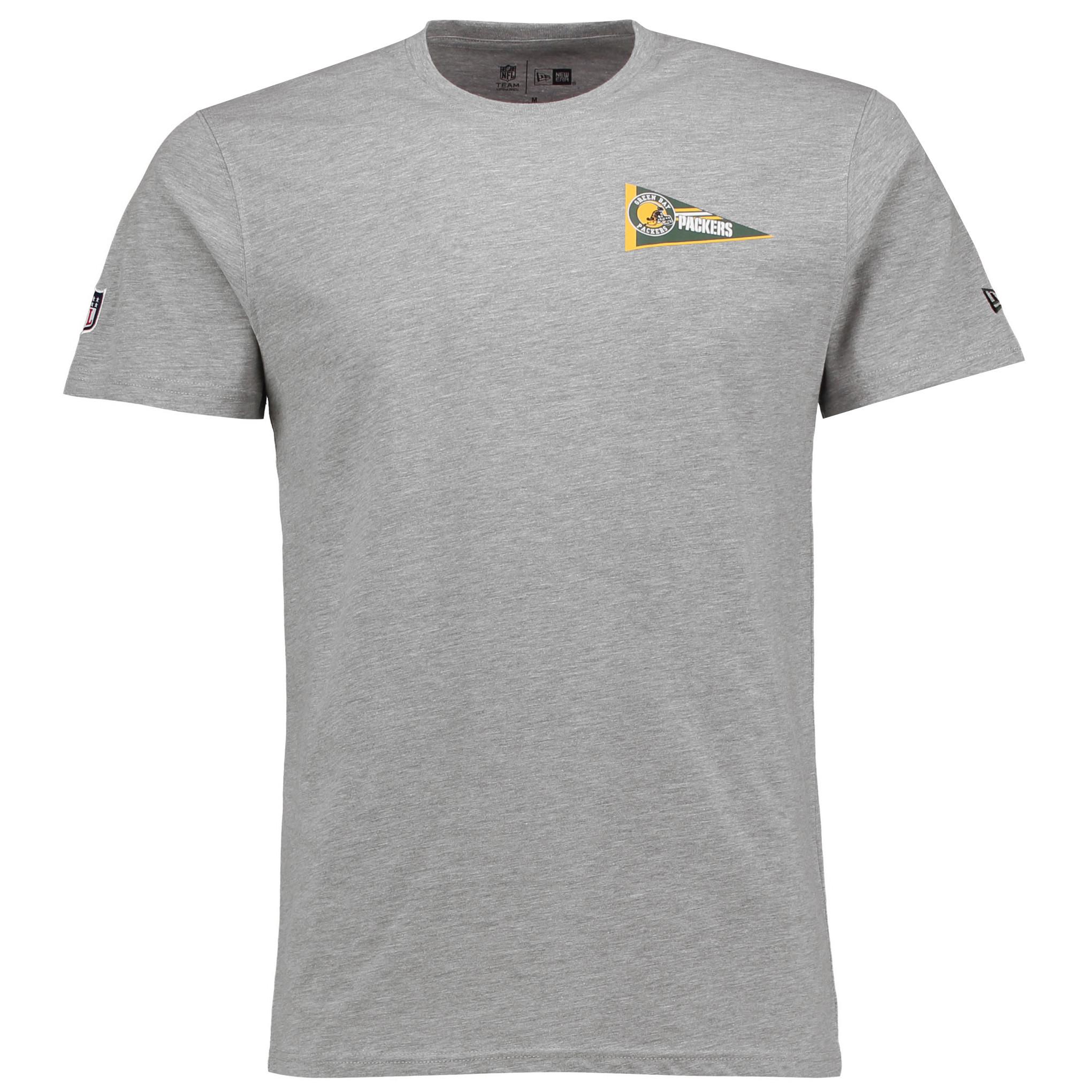 Pennant Green Corporate Logo - NFL Green Bay Packers New Era Pennant T Shirt Mens | eBay