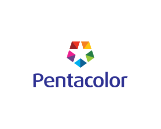 Pentagon Star Logo - Pentagon Star Fullcolor Designed