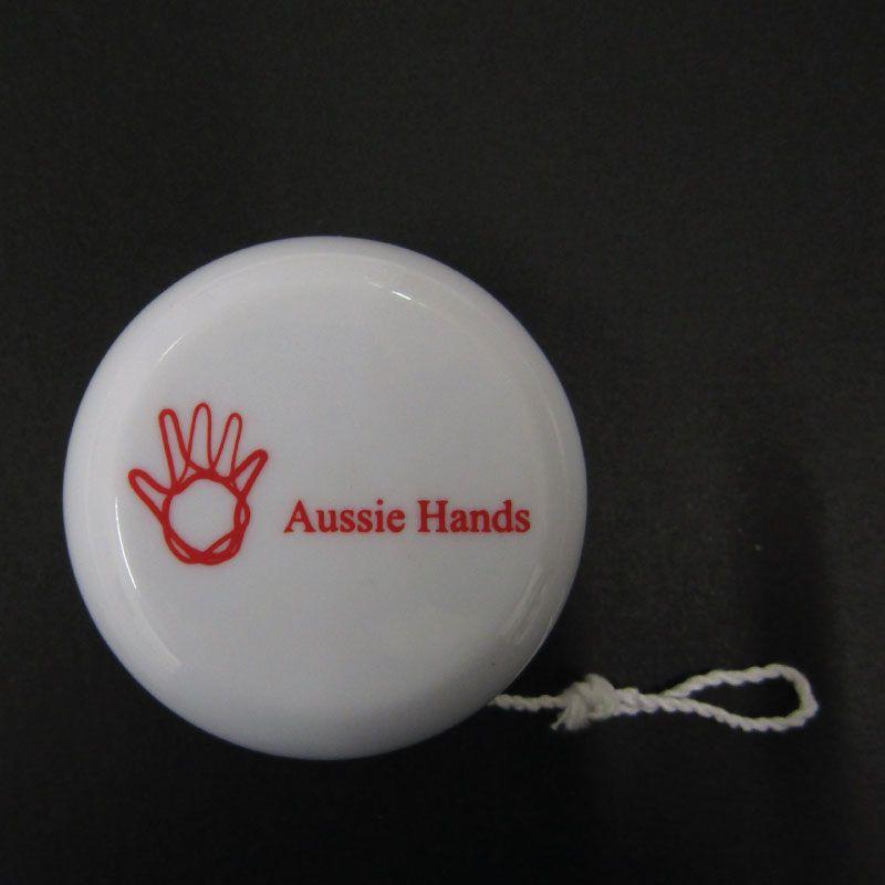 Hands -On Ball Logo - Yo Yo Aussie Hands Foundation Inc