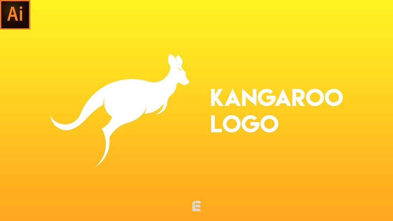 Using Kangaroo Logo - Adobe Illustrator Timelapse | Kangaroo Logo Design Using Golden ...