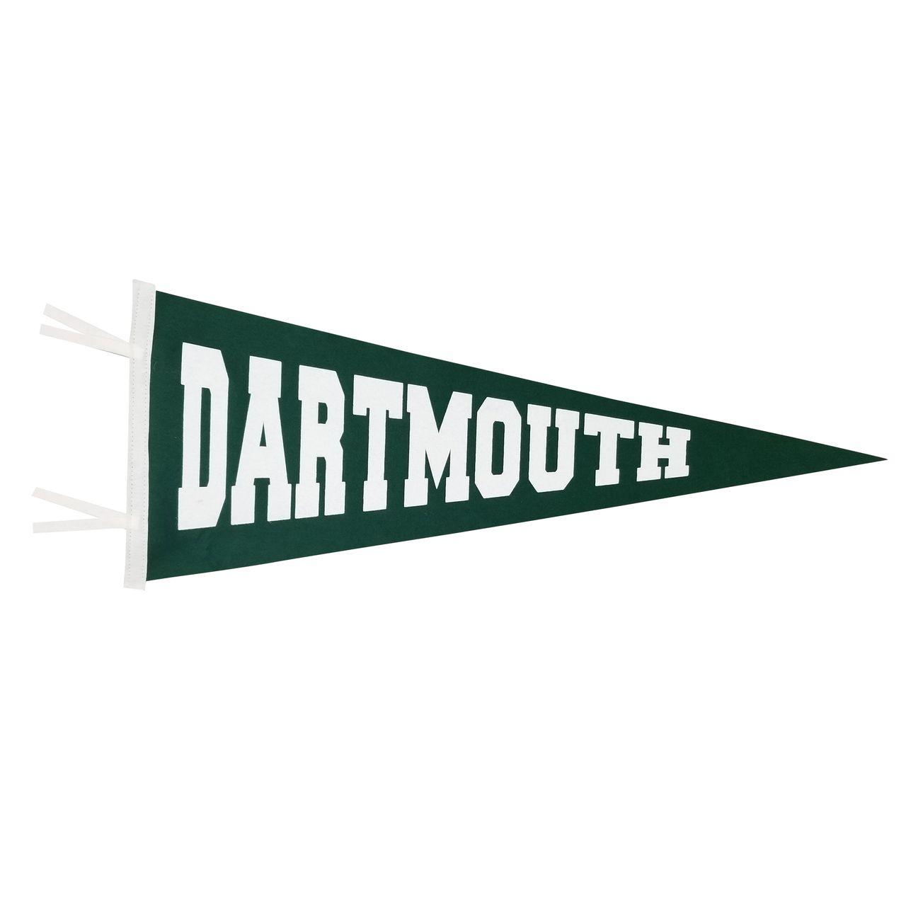 Pennant Green Corporate Logo - Dartmouth Pennant, Dartmouth College pennants-large