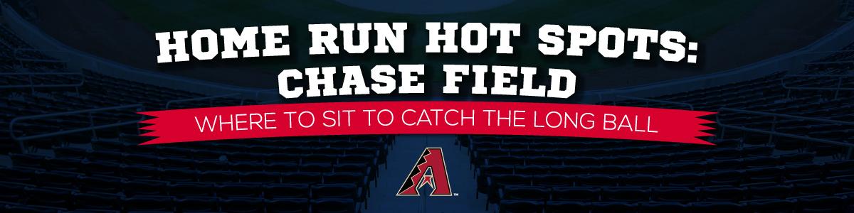 Chase Field Logo - Arizona Diamondbacks Home Run Hot Spots: Chase Field