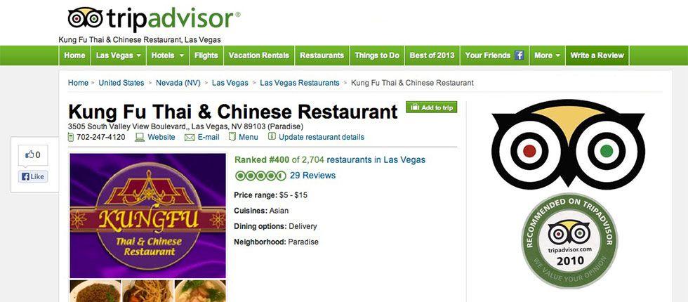 TripAdvisor Recommended Logo - Best Las Vegas Asian Restaurants: TripAdvisor Recommended