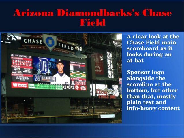 Chase Field Logo - A #Sportsbiz Trip Around Chase Field home of the Arizona Diamondback