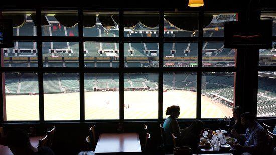Chase Field Logo - TGIF Front Row - Picture of Chase Field, Phoenix - TripAdvisor