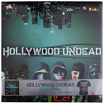 Hollywood Undead Swan Logo - Hollywood Undead Songs Vinyl Record And T Shirt: Amazon.co.uk