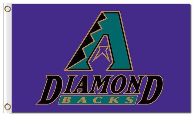 Chase Field Logo - Blacks Arizona Diamondbacks Flag Baseball Team Custom Logo Banners
