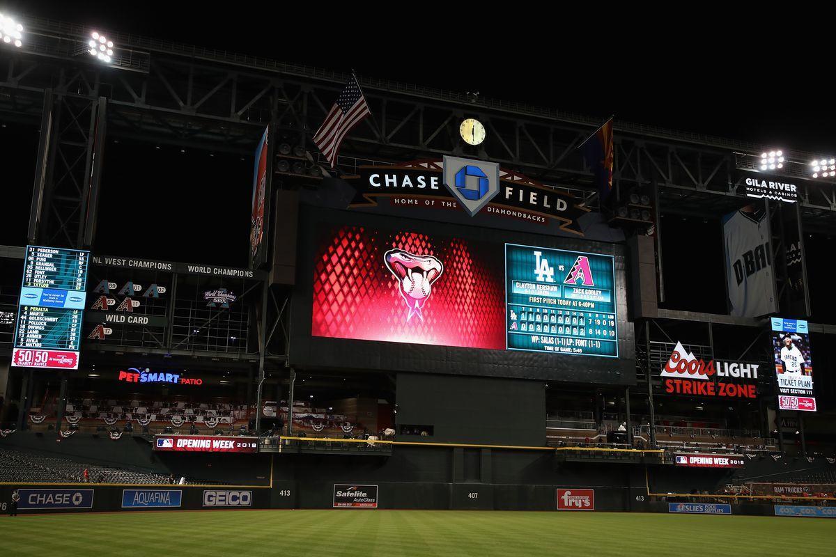 Chase Field Logo - The humidor's effect on home runs at Chase Field the Box Score