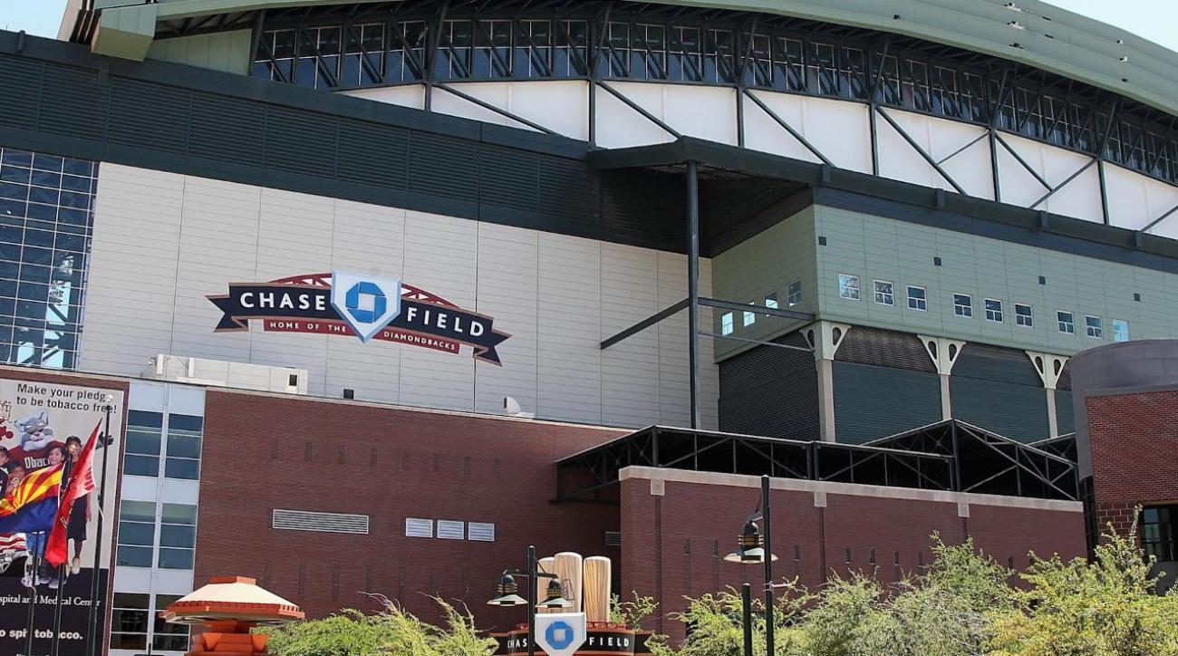 Chase Field Logo - VIDEO allegedly 'alarmed' at Chase Field conditions
