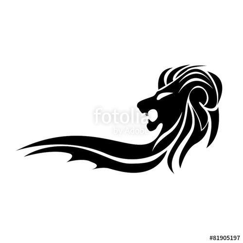 Black Lion Logo - Vector logo black lion