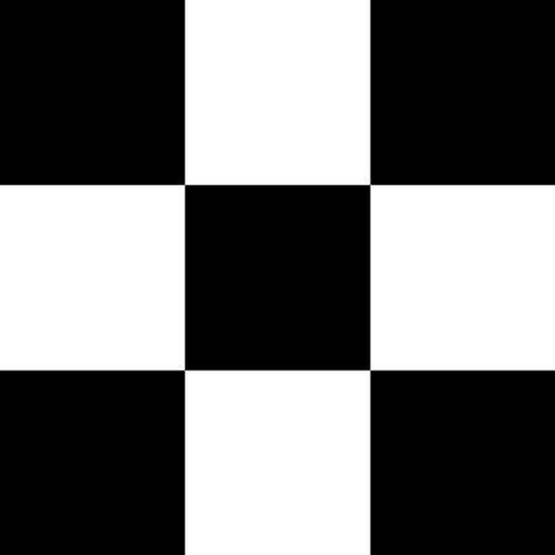 Black and White Squares Logo - FTW Cushion Floor - Black White Squares - Flooring Trade Warehouse