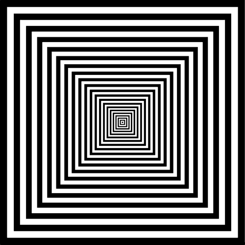 Black and White Squares Logo - Rotating black and white squares.gif