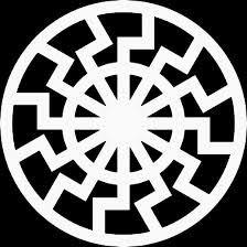 Black and White Sun Logo - Guide to Far-Right Symbols | Brighton Anti-fascists