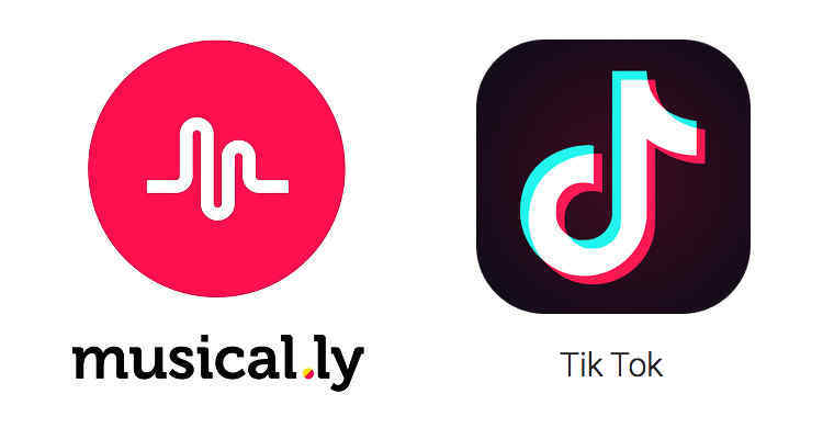 Tik Tok Logo - Musical.ly Combined with Tiktok to Present Next Level Short Video ...