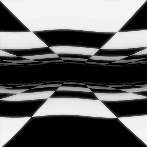 Black and White Squares Logo - Loop black and white trippy GIF on GIFER