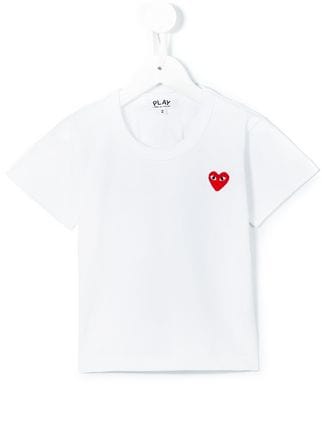 Comme Des Garcons Heart Logo - Comme Des Garçons Play Kids heart logo T-shirt $56 - Buy Online ...