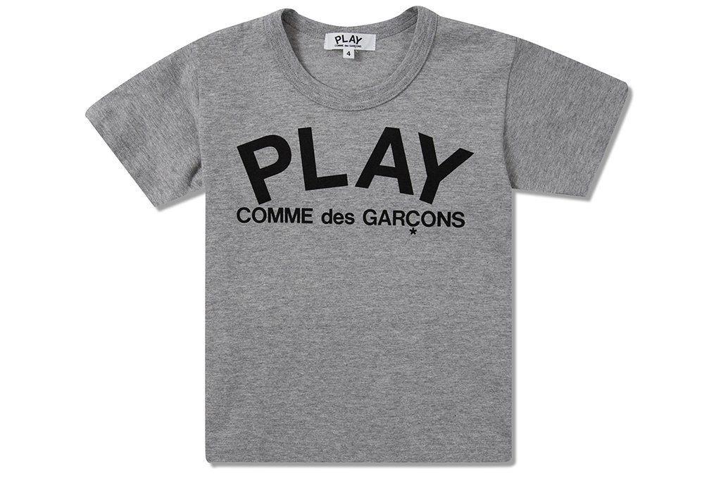 Comme Des Garcons Heart Logo - Comme des Garcons PLAY Kid's Logo T-Shirt - Grey – Feature Sneaker ...