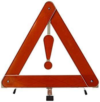 Red Box With White W Logo - Roadway Emergency Retractable Sign Warning Triangle Stand Red White