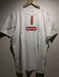 Red Box With White W Logo - Supreme Bogo Box Logo Shirt White W Red