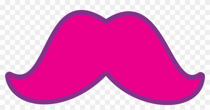 Pink Mustache Logo - Pink Mustache Clip Art Pink Mustache By Sara Ramon - Mustache Pink ...