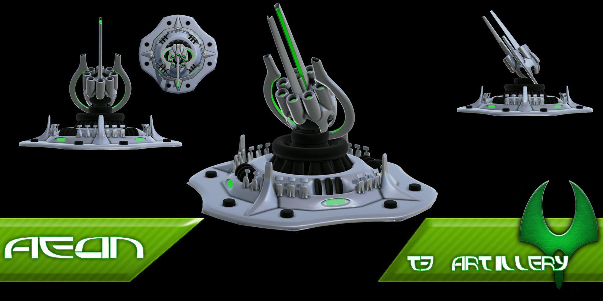 Supreme Commander Aeon Logo - Aeon T3 Artillery wip image - Revamp Expansion Mod (RVE) for Supreme ...