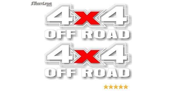 Red Box With White W Logo - Amazon.com: 2-4x4 Offroad Vinyl 13