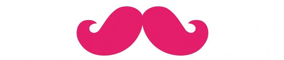 Pink Mustache Logo - hot pink mustache | THEHOTPINKMUSTACHE
