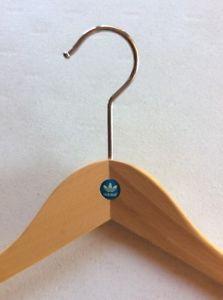 Adidas Wood Logo - Vintage ADIDAS Logo Wood Shirt / Jacket Hanger RARE | eBay
