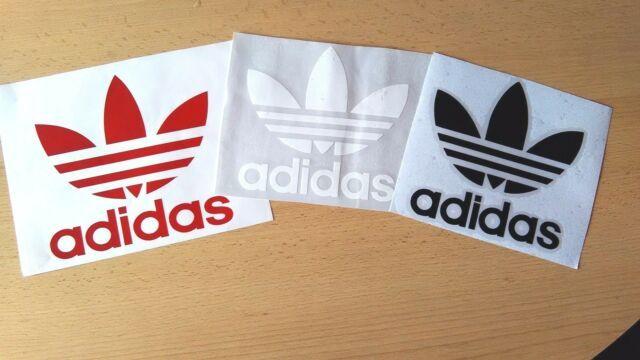Adidas Wood Logo - X2 Black Adidas Logo Decal Stickers | eBay