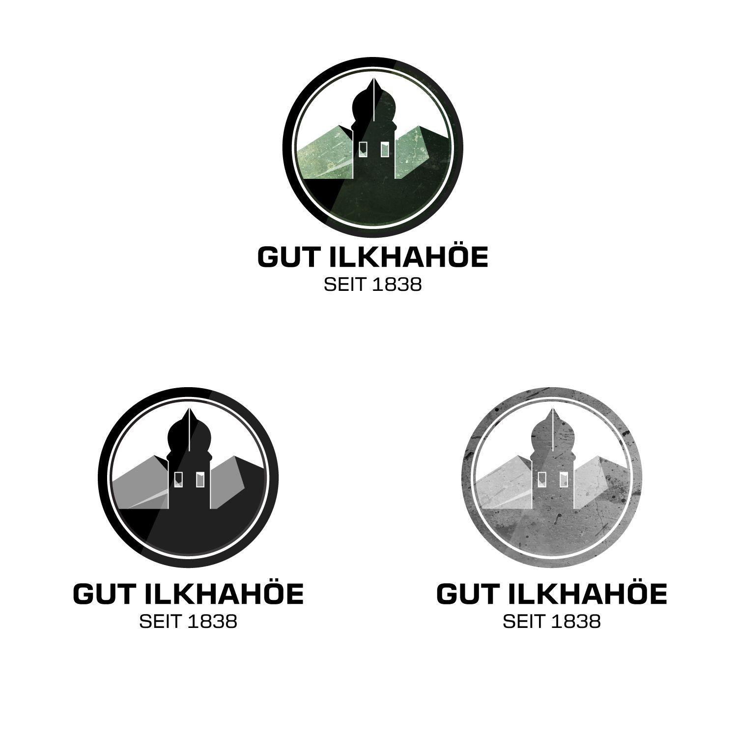 Men Black and White Restaurant Logo - Upmarket, Conservative, Restaurant Logo Design for GUT ILKHAHÖE