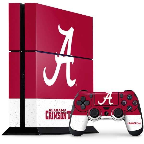 Alabama Logo - Alabama Logo Large PS4 Console and Controller Bundle Skin