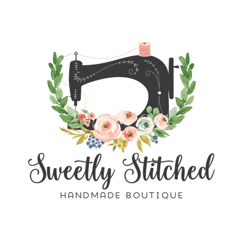 Sewing Logo - Floral Sewing Premade Logo Design with Your Business