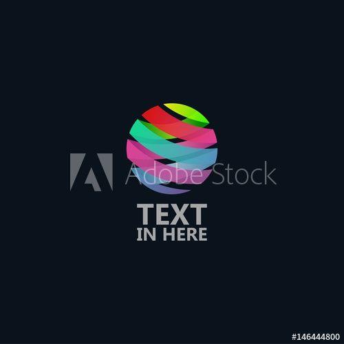 Colorful Globe Logo - Colorful Globe Logo Template - Buy this stock vector and explore ...