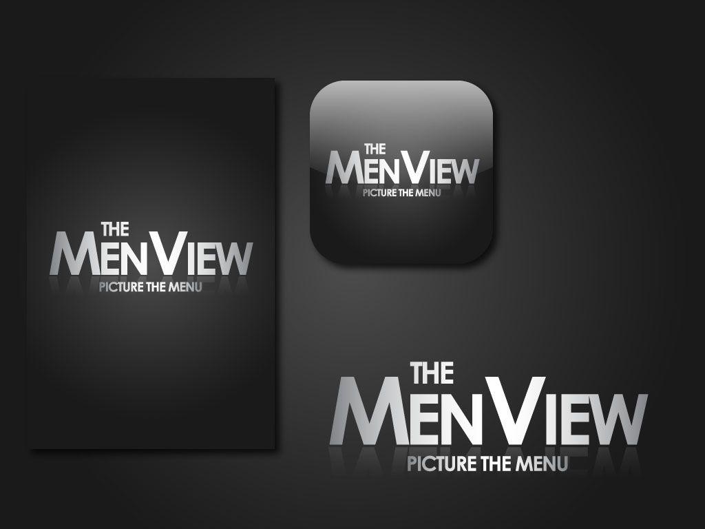 Men Black and White Restaurant Logo - Modern, Elegant, Restaurant Logo Design for The MenView by HyperTime ...