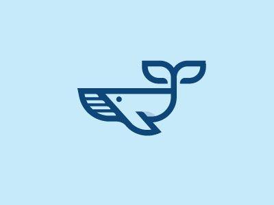 Whales Logo - Whale Logo by Conceptic on Dribbble