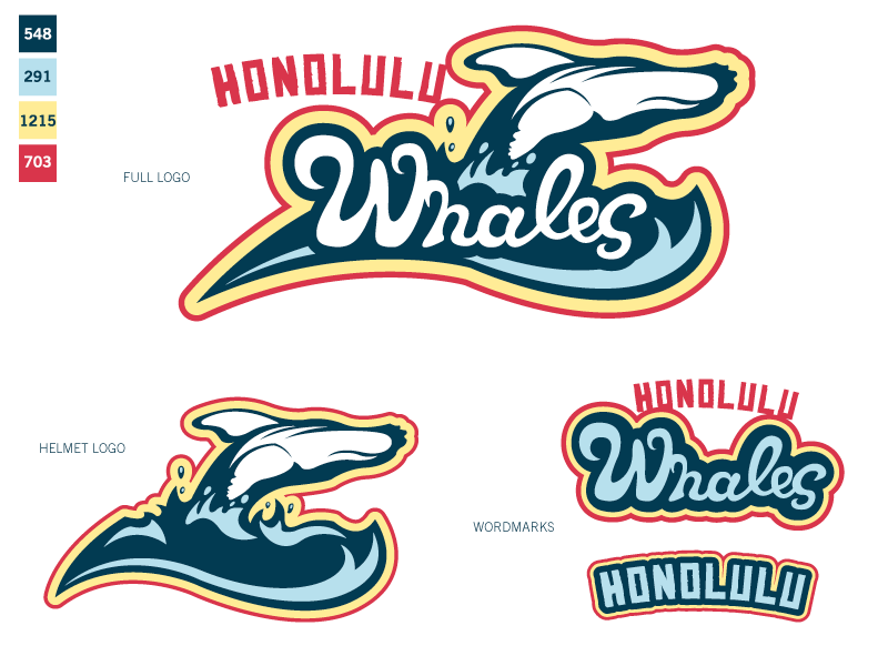Honolulu Logo - Honolulu Whales - Concepts - Chris Creamer's Sports Logos Community ...