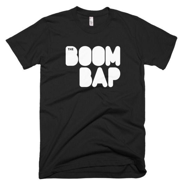 Clothing and Apparel Up Logo - THE BOOM BAP Classic Logo T Shirt BOOM BAP Live
